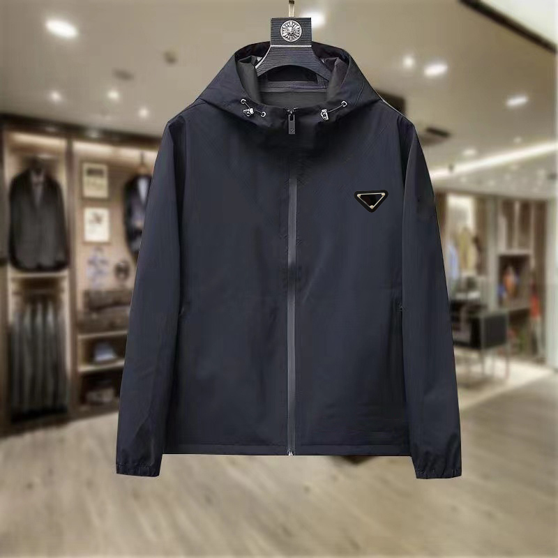 10A Men Designer jacket hoodies Sweatshirts Outerwear Coats spring autumn zipper long-sleeved hooded leisure mens women winter windbreaker coat High quality