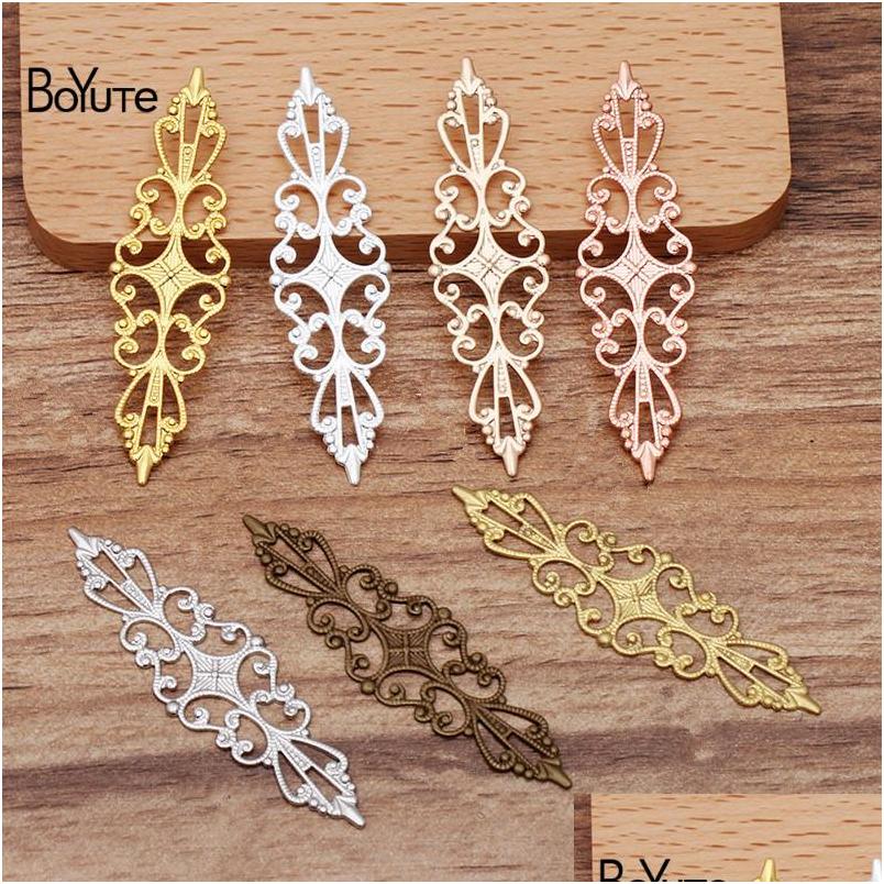 Other 50 Pieces/Lot 15X57Mm Metal Brass Stam Filigree Flower Charm Hand Made Diy Charms For Jewelry Making Drop Delivery Findings Com Dhplh
Other 50 Pieces/Lot 15X57Mm Metal Brass Stam Filigree Flower Charm Hand Made Diy Charms For Jewelry Making Drop Delivery Findings Com Dhplh