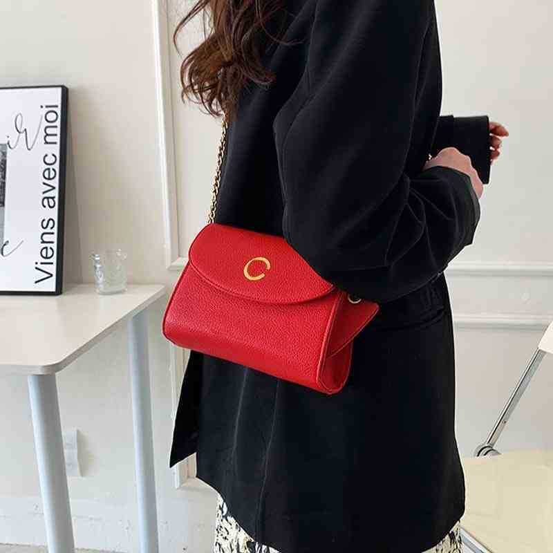 Evening Bags Quality Cross Body Fashion Women Shoulder Bag Lychee Pattern Single Women's Crossbody Purse Korean Version Foreign Style Chain Messenger, Black
Evening Bags Quality Cross Body Fashion Women Shoulder Bag Lychee Pattern Single Women's Crossbody Purse Korean Version Foreign Style Chain Messenger, Black