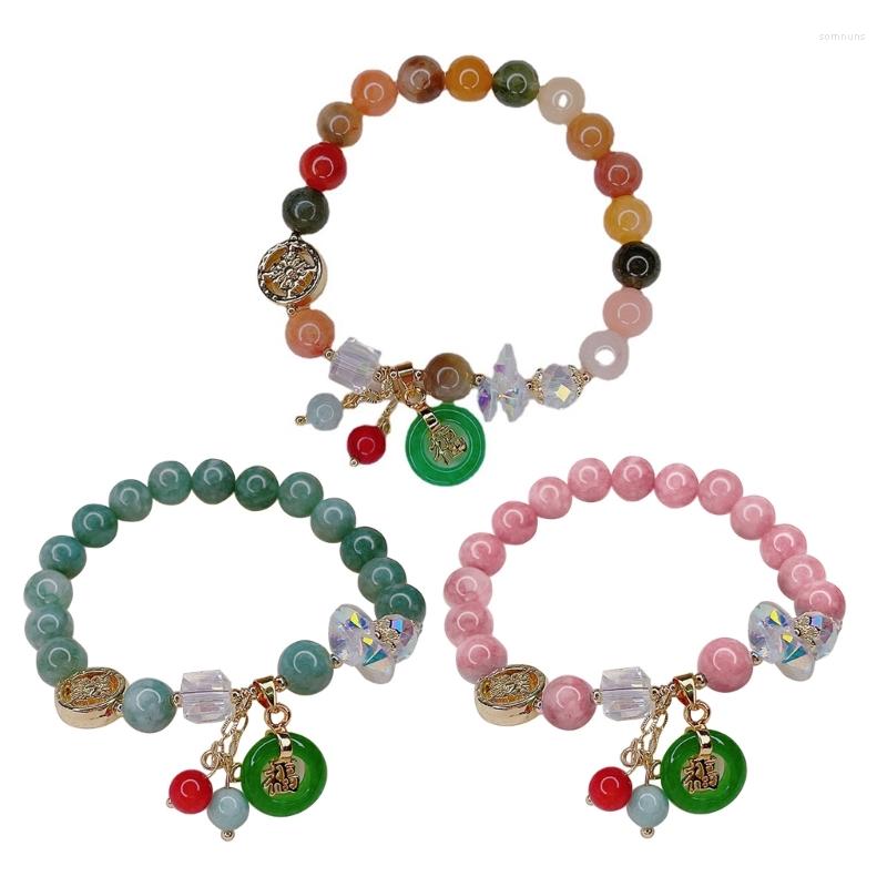 Strand Jade Hand String Braided Bracelet Natural Stone Crystal Beaded Delicate Jewelry
Strand Jade Hand String Braided Bracelet Natural Stone Crystal Beaded Delicate Jewelry