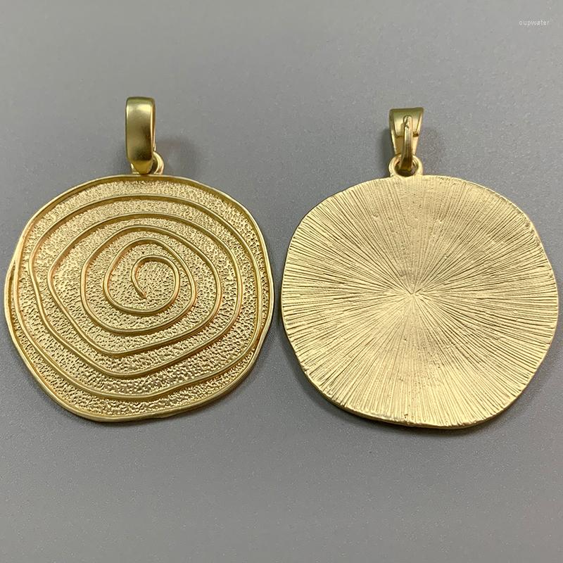 Pendant Necklaces 3pcs/Lot MaGold Color Large Boho Spiral Vortex Swirl Charms Pendants For Necklace Jewelry Making Accessories
Pendant Necklaces 3pcs/Lot MaGold Color Large Boho Spiral Vortex Swirl Charms Pendants For Necklace Jewelry Making Accessories