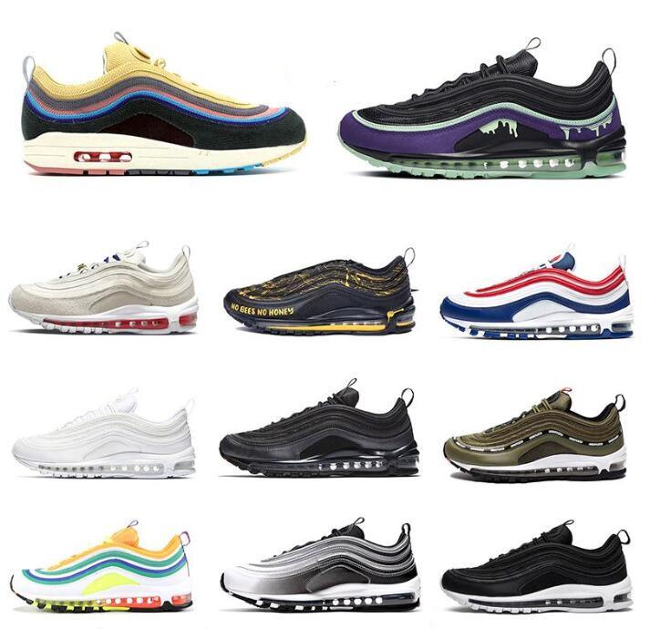 Running Classic Shoes Max 97 Air Triple Black White Sean Wotherspoon Jesus Cool Grey Purple Laser Gold Outdoor Sports Sneakers Mens Womens
Running Classic Shoes Max 97 Air Triple Black White Sean Wotherspoon Jesus Cool Grey Purple Laser Gold Outdoor Sports Sneakers Mens Womens