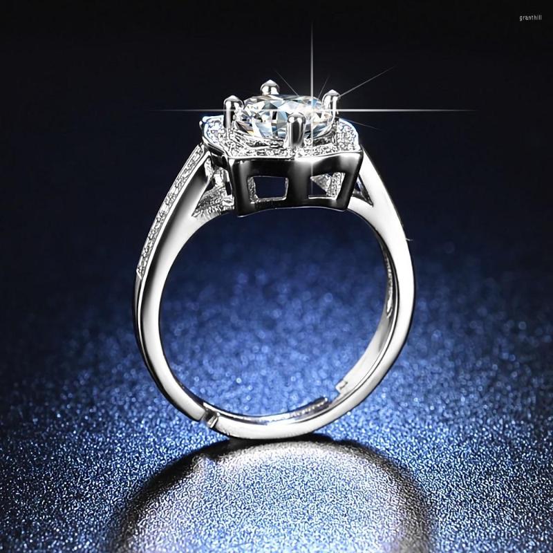 Cluster Rings Fine 925 Stamped Silver Charm Crystal Square For Women Adjustable Size Noble Fashion Designer Party Wedding Jewelry Gifts
Cluster Rings Fine 925 Stamped Silver Charm Crystal Square For Women Adjustable Size Noble Fashion Designer Party Wedding Jewelry Gifts