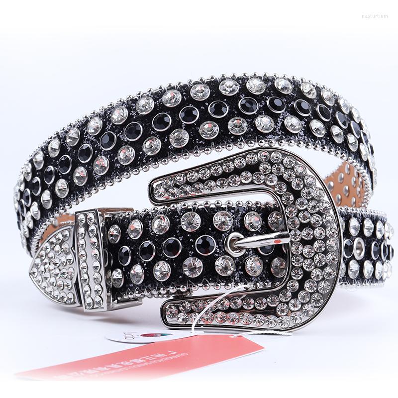 Belts Luxury Designer Brand Rhinestone Belt Western Cowboy Diamond For Woman Man High Quality Genuine Leather Black Buckle, White
Belts Luxury Designer Brand Rhinestone Belt Western Cowboy Diamond For Woman Man High Quality Genuine Leather Black Buckle, White