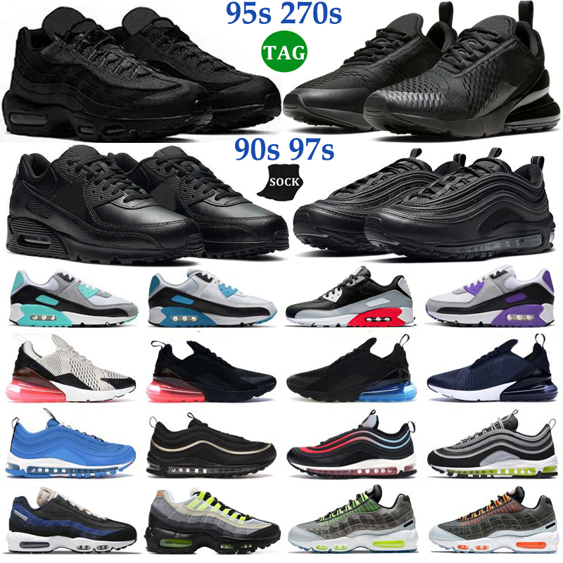 90s 95s 97s 270s running shoes 90 95 97 270 mens outdoors trainers Triple Black White University Blue women chaussures outdoor sport sneakers
90s 95s 97s 270s running shoes 90 95 97 270 mens outdoors trainers Triple Black White University Blue women chaussures outdoor sport sneakers