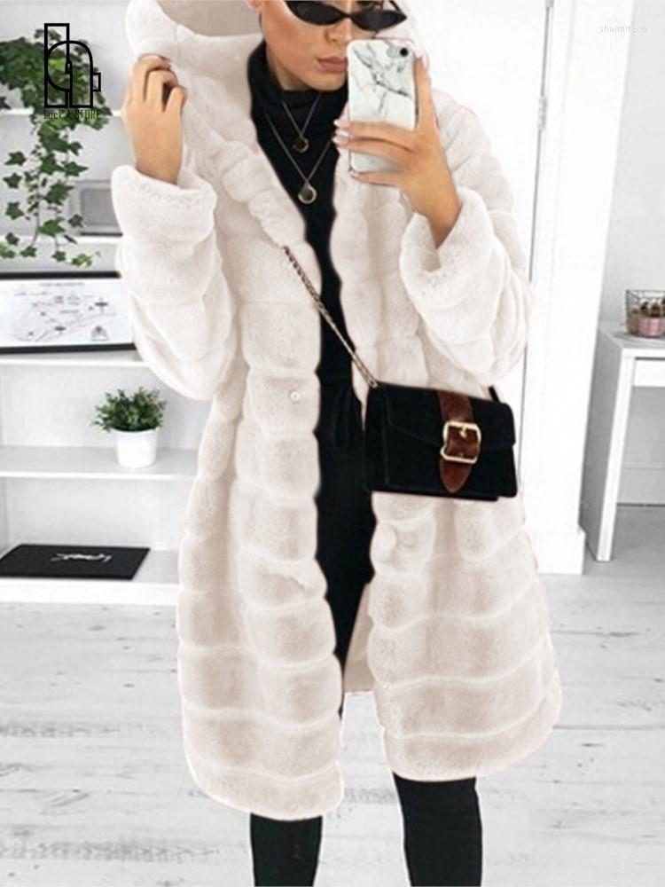 Women' Fur Woman Thick Hooded Warm Faux Coat Long Sleeve Furry Jacket Winter Fashion Women Outerwear Overcoat, Pink
Women' Fur Woman Thick Hooded Warm Faux Coat Long Sleeve Furry Jacket Winter Fashion Women Outerwear Overcoat, Pink