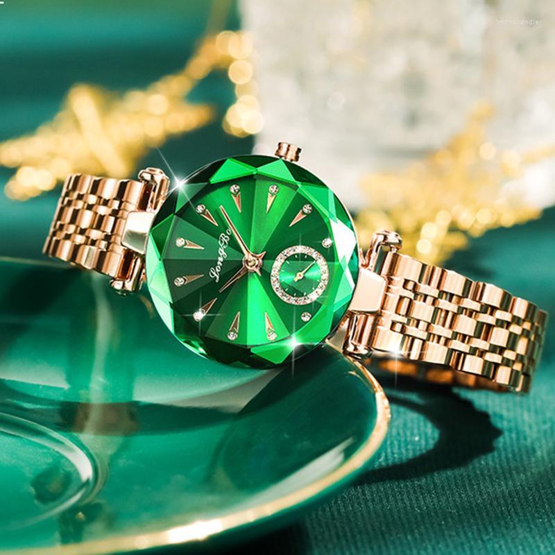 Wristwatches Crystal Diamond 2022 Ladies Wrist Watches Dress Rose Gold Watch Women For Stainless Steel Blue Clock Montre Femme, Green
Wristwatches Crystal Diamond 2022 Ladies Wrist Watches Dress Rose Gold Watch Women For Stainless Steel Blue Clock Montre Femme, Green