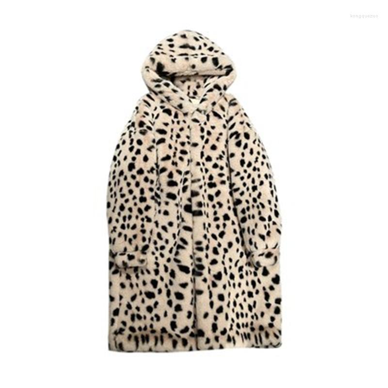 Women' Fur 2022 Leopard Winter Women' Faux Long Coats Trendy Female Imitation Mink Overcoats Lady Hooded Outerwear Clothes
Women' Fur 2022 Leopard Winter Women' Faux Long Coats Trendy Female Imitation Mink Overcoats Lady Hooded Outerwear Clothes