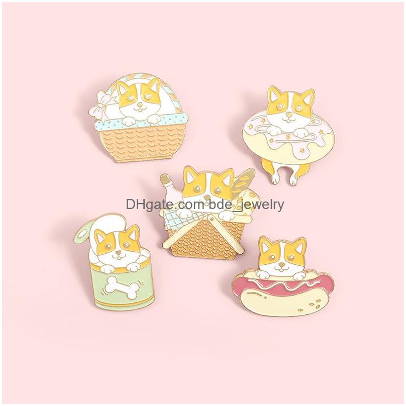 Pins Brooches Cute Animal Shaped Brooches Set 5Pcs Cartoon Corgnut Dog Pins Enamel Paint Badges For Boys Pin Shirt Jewelry Gift Clo Dhhzs
Pins Brooches Cute Animal Shaped Brooches Set 5Pcs Cartoon Corgnut Dog Pins Enamel Paint Badges For Boys Pin Shirt Jewelry Gift Clo Dhhzs