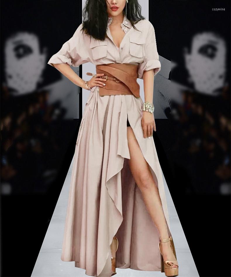 Casual Dresses Fashion T-Show Summer Dress Vestidos Spandex Chiffon Vintage Robe Femme Ete 2022 Women' Sexy Sashes Bodycon Long, Picture shown
Casual Dresses Fashion T-Show Summer Dress Vestidos Spandex Chiffon Vintage Robe Femme Ete 2022 Women' Sexy Sashes Bodycon Long, Picture shown