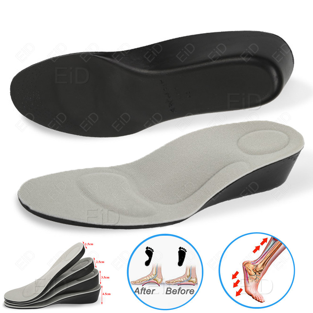 Shoe Parts Accessories EiD Height increase insoles for growth arch support orthopedic Heel inserts Cushion Lift Taller Foot care Pad Unisex 221125
