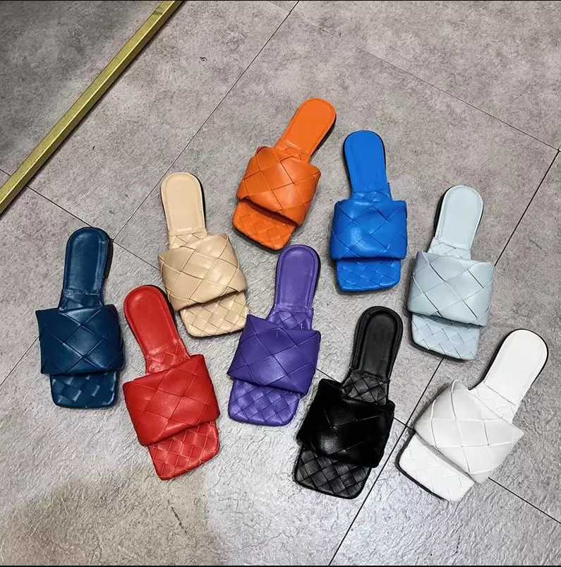 Sandals Slippers Stitching Shoes Women Flat Mule Summer Open-Toe Sandal Square Toe Heels Stiletto Heel Mesh All-Match Stylist Metal Slipper, Color 9
Sandals Slippers Stitching Shoes Women Flat Mule Summer Open-Toe Sandal Square Toe Heels Stiletto Heel Mesh All-Match Stylist Metal Slipper, Color 9