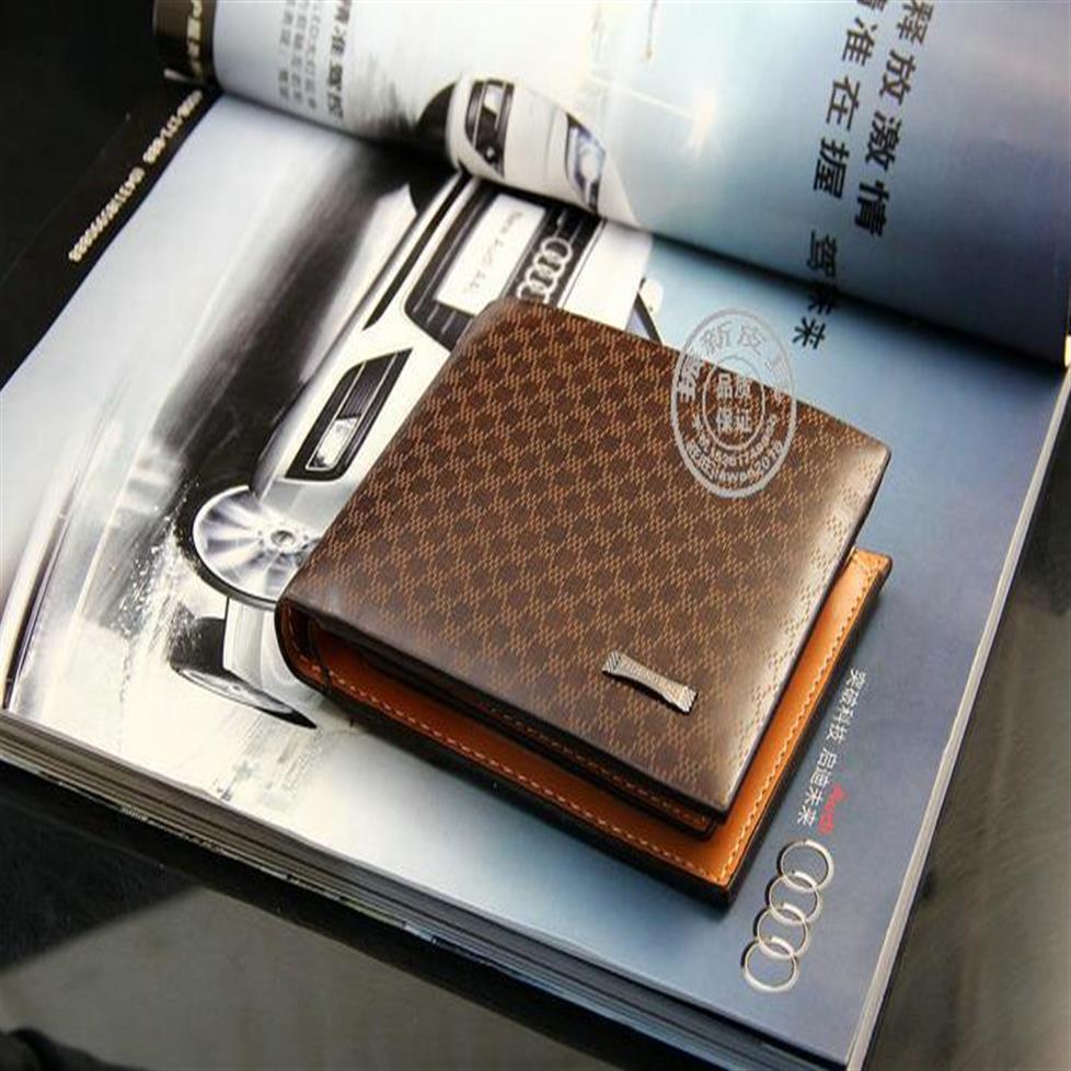 Designer-Male Genuine Leather luxury wallet Casual Short designer Card holder pocket Fashion Purse wallets for men278s, Brown
Designer-Male Genuine Leather luxury wallet Casual Short designer Card holder pocket Fashion Purse wallets for men278s, Brown