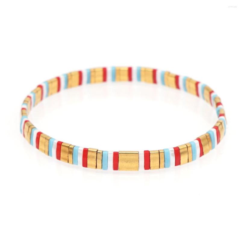 Charm Bracelets Go2boho Miyuki Bracelet Tila Beads Women Wen Classic Couple Jewelry Gift Pulseras Fashion Gold Color Bead Bileklik
Charm Bracelets Go2boho Miyuki Bracelet Tila Beads Women Wen Classic Couple Jewelry Gift Pulseras Fashion Gold Color Bead Bileklik