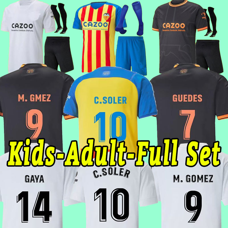 22 23 valencia soccer jerseys GUEDES GAMEIRO camisetas de futbol RODRIGO Gaya M.Gomez men kids kit football shirts 2022 2023 Rivero C.SOLER Cheryshev home AWAY third
22 23 valencia soccer jerseys GUEDES GAMEIRO camisetas de futbol RODRIGO Gaya M.Gomez men kids kit football shirts 2022 2023 Rivero C.SOLER Cheryshev home AWAY third
