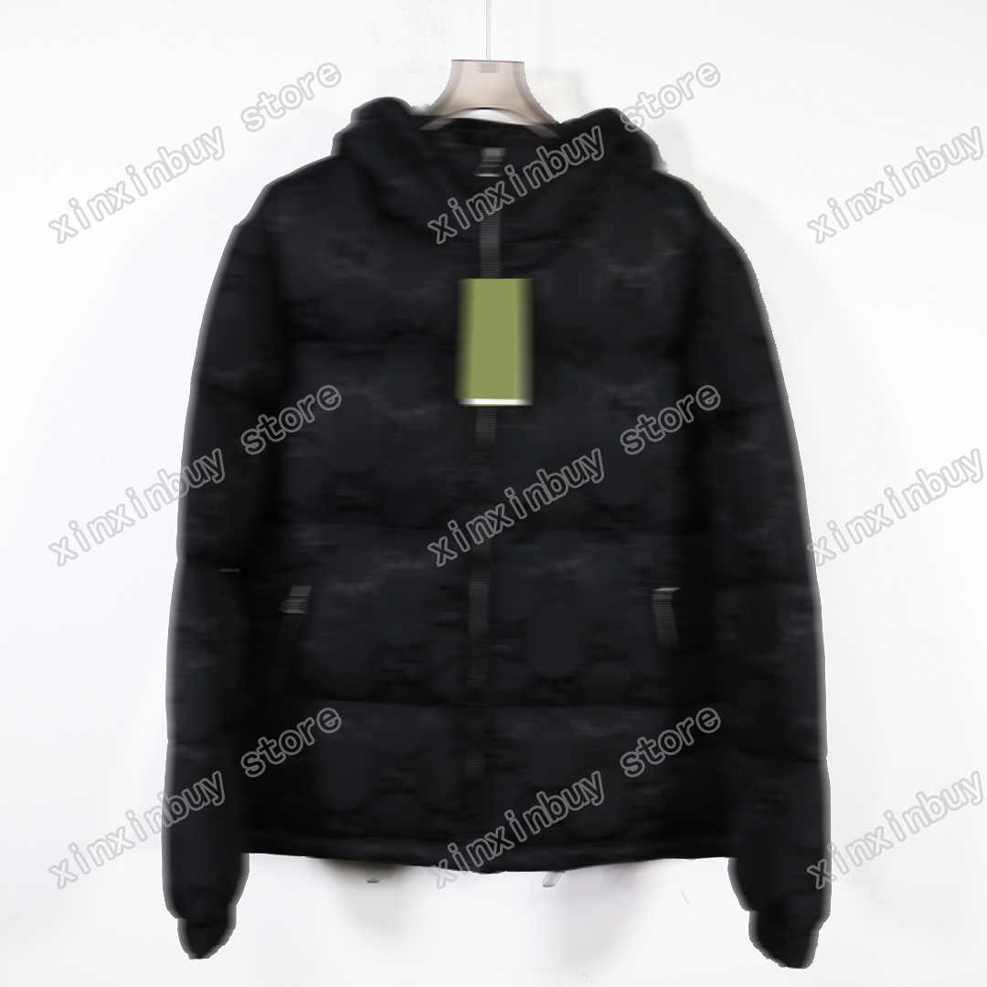 xinxinbuy Men designer Coat Jacket puffer Double letter Jacquard fabric down jacket long sleeve women Black white blue S-2XL, 01
xinxinbuy Men designer Coat Jacket puffer Double letter Jacquard fabric down jacket long sleeve women Black white blue S-2XL, 01