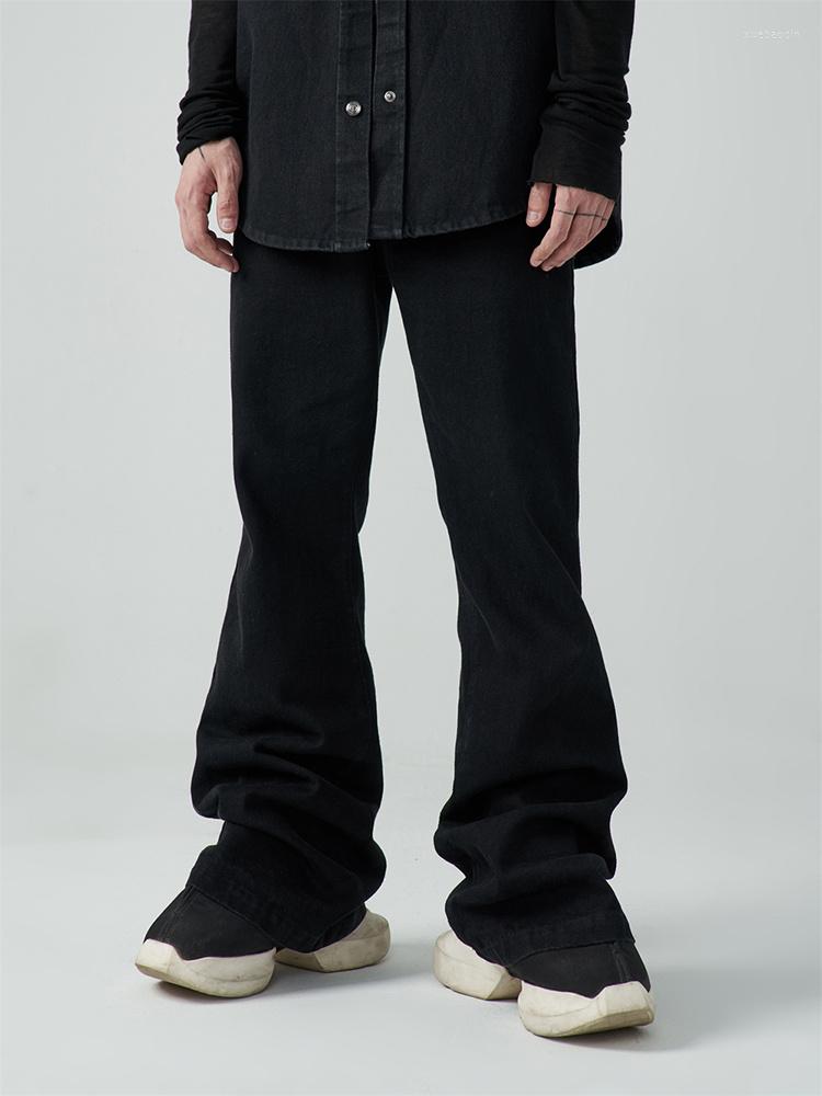 Men' Jeans Men' Casual Versatile Washed Pants Slim Flare 2023 Darkwear Autumn Fashion Male Trousers High Street 2A6915, Black
Men' Jeans Men' Casual Versatile Washed Pants Slim Flare 2023 Darkwear Autumn Fashion Male Trousers High Street 2A6915, Black