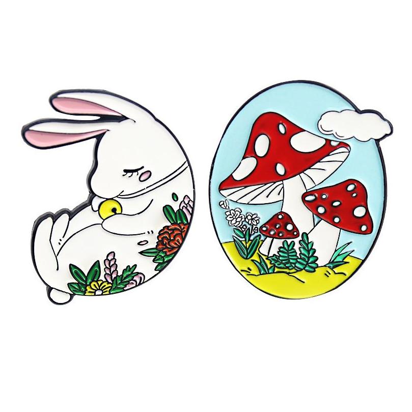 Pins Brooches Slee Cartoon Flower White Rabbit Brooches For Women Red Mushrooms In A Clear Sky Alloy Badges Cute Collar Pin Jewelry Dhoww
Pins Brooches Slee Cartoon Flower White Rabbit Brooches For Women Red Mushrooms In A Clear Sky Alloy Badges Cute Collar Pin Jewelry Dhoww