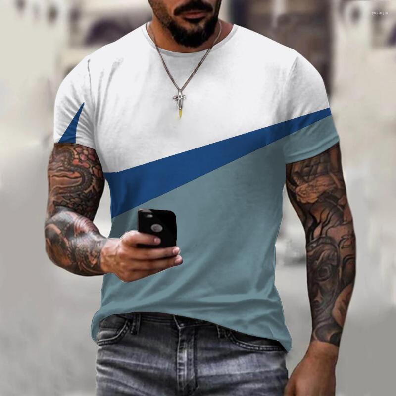 Men's T Shirts Summer Cool Sport Style Design Model Splicing Print Short Sleeve Shirt Simple Leisure Breathable Men's T-shirt, Tx14
Men's T Shirts Summer Cool Sport Style Design Model Splicing Print Short Sleeve Shirt Simple Leisure Breathable Men's T-shirt, Tx14