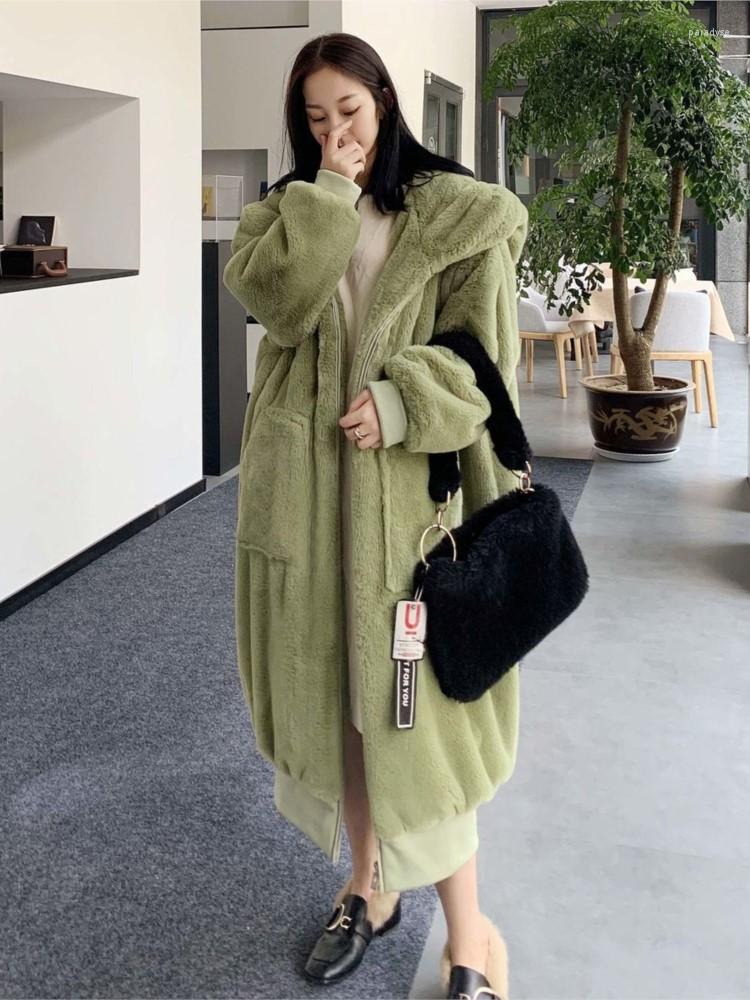 Women's Fur 2022 Winter Fashion Coat For Woman Faux Rex Thickened Long Hooded Women, Pink
Women's Fur 2022 Winter Fashion Coat For Woman Faux Rex Thickened Long Hooded Women, Pink