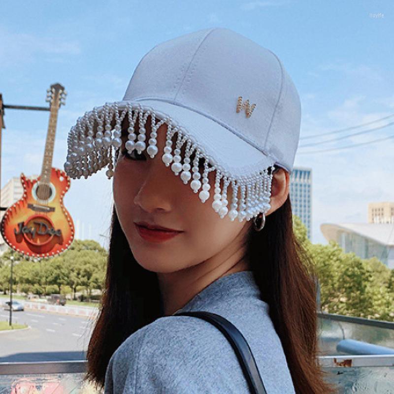 Ball Caps Fashion Ladies Baseball Cap Pearl Hoisting Satin Snapback Bone Hip Hop Hat, White
Ball Caps Fashion Ladies Baseball Cap Pearl Hoisting Satin Snapback Bone Hip Hop Hat, White