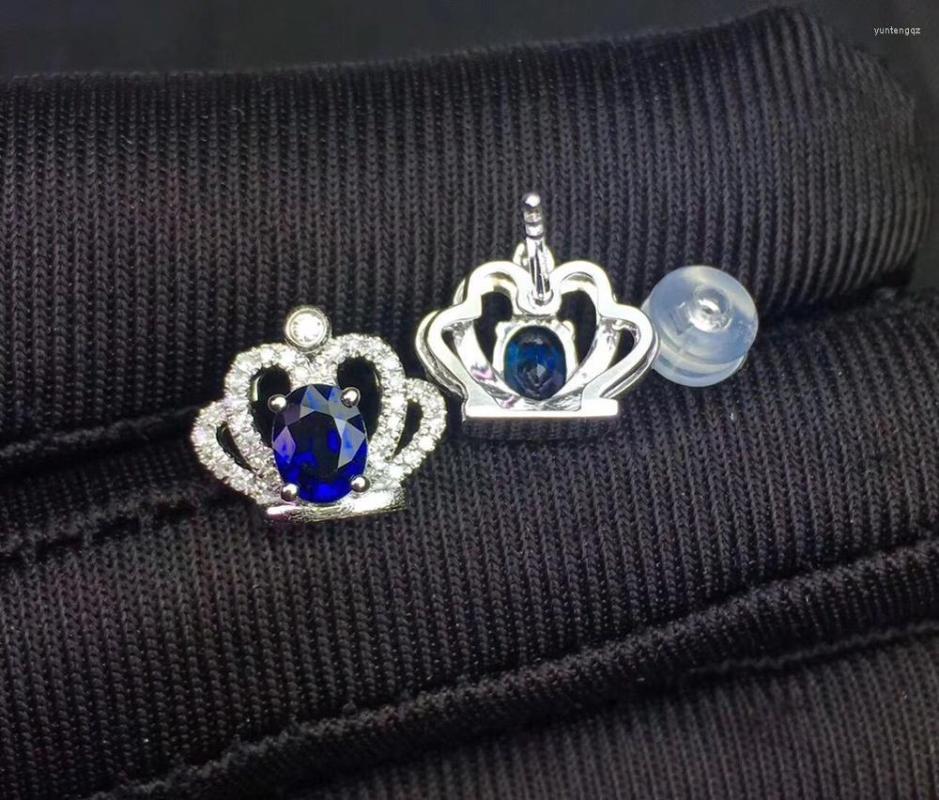 Stud Earrings Y410 Sapphire 18 K Gold Jewelry Natural 1.1ct Royal Blue Gemstones For Women
Stud Earrings Y410 Sapphire 18 K Gold Jewelry Natural 1.1ct Royal Blue Gemstones For Women