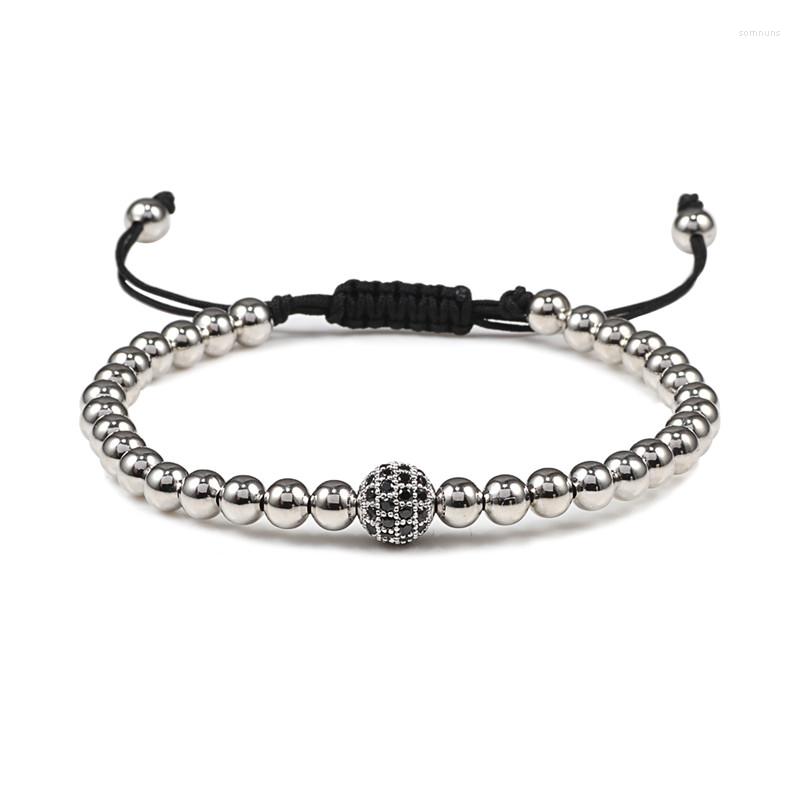 Strand Men Natural Stone Bracelets Women Rose Gold Color CZ Ball Charm Braided Knot Adjustable Bangles Couple Friend Jewelry
Strand Men Natural Stone Bracelets Women Rose Gold Color CZ Ball Charm Braided Knot Adjustable Bangles Couple Friend Jewelry