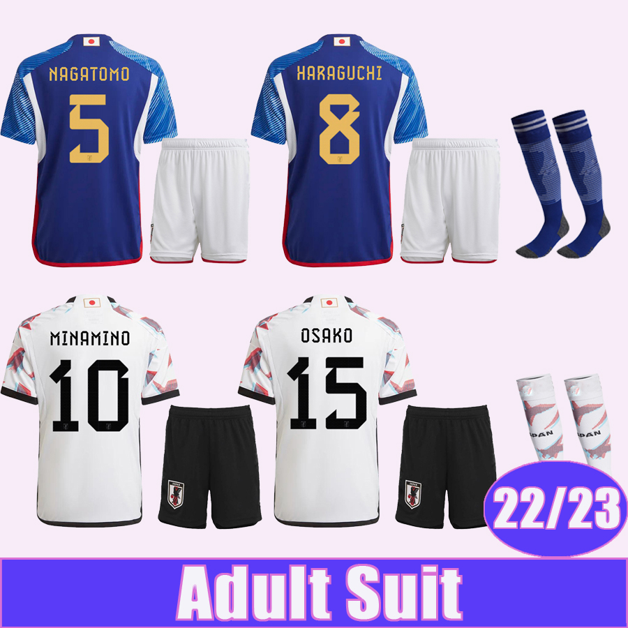 22 23 Japan Mens Soccer Jerseys MINAMINO NAGATOMO HARAGUCHI YOSHIDA TSUBASA ATOM HONDA OSAKO Home Away Football Shirts, Qm11760 22 23 away f..a world patch
22 23 Japan Mens Soccer Jerseys MINAMINO NAGATOMO HARAGUCHI YOSHIDA TSUBASA ATOM HONDA OSAKO Home Away Football Shirts, Qm11760 22 23 away f..a world patch