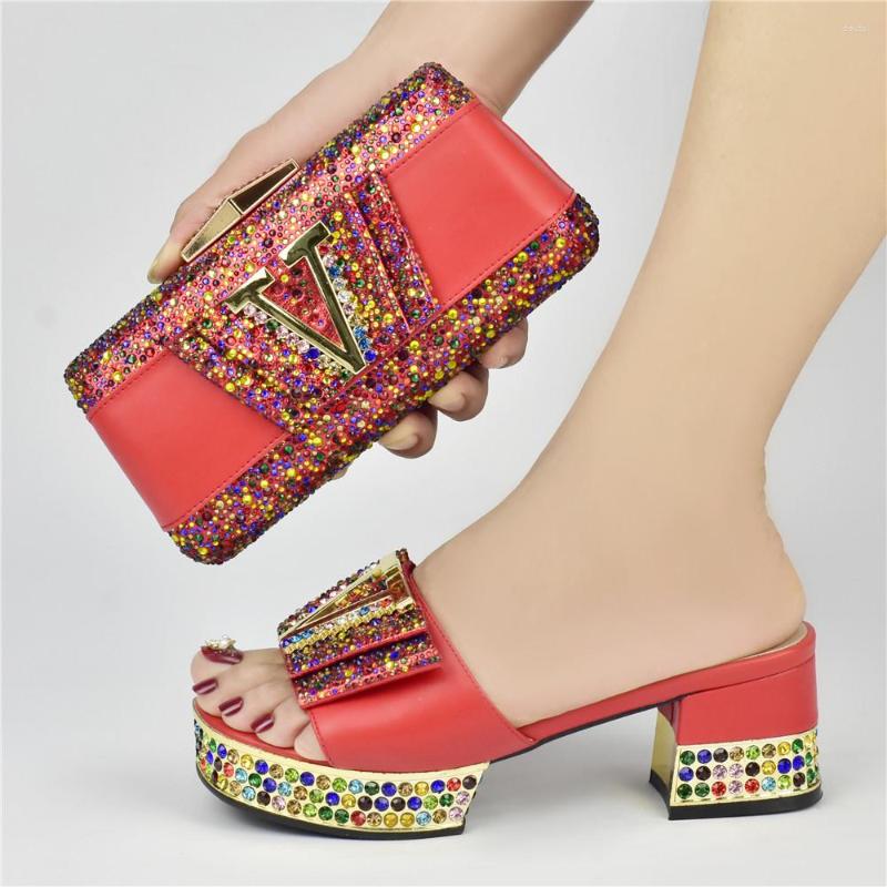 Dress Shoes Latest Nigerian Women And Bag Set Decorated With Rhinestone African Party Pumps Designer Luxury 2023, Gold
Dress Shoes Latest Nigerian Women And Bag Set Decorated With Rhinestone African Party Pumps Designer Luxury 2023, Gold