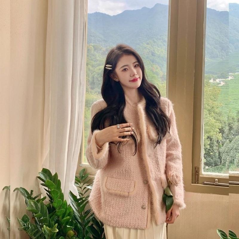 Women' Fur Women Fake Coat Overcoat Female Solid Color O-Neck Jackets Outerwear Ladies Casual Femme Thicken Winter Fashion G64, Pink
Women' Fur Women Fake Coat Overcoat Female Solid Color O-Neck Jackets Outerwear Ladies Casual Femme Thicken Winter Fashion G64, Pink