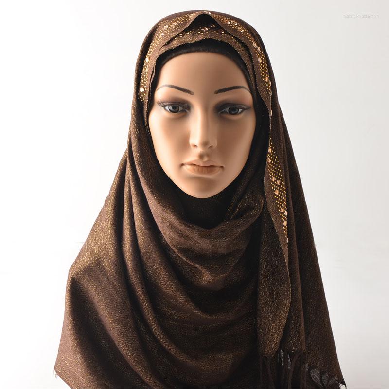 Scarves Paillette Soft Scarf Solid Color Fashion Muslim Hijab With Rhinestones Plain Cotton Diamond Head Wrap Shawls And
Scarves Paillette Soft Scarf Solid Color Fashion Muslim Hijab With Rhinestones Plain Cotton Diamond Head Wrap Shawls And