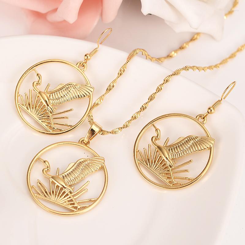 Necklace Earrings Set Gold Zealand Bird Pendant For Women Dollar Coin Wedding Party Girls Charm Gifts, Picture shown
Necklace Earrings Set Gold Zealand Bird Pendant For Women Dollar Coin Wedding Party Girls Charm Gifts, Picture shown
