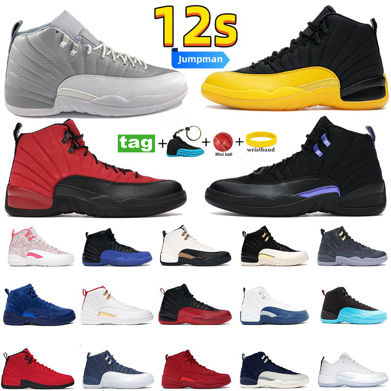 Jumpman 12s Mens Basketball Shoes 12 Retro Designer Stealth Reverse Flu Game Black University Glod Black Dark Concord Twist Men Trainers Fashion Sport Sneakers, 15 hyper royal
Jumpman 12s Mens Basketball Shoes 12 Retro Designer Stealth Reverse Flu Game Black University Glod Black Dark Concord Twist Men Trainers Fashion Sport Sneakers, 15 hyper royal
