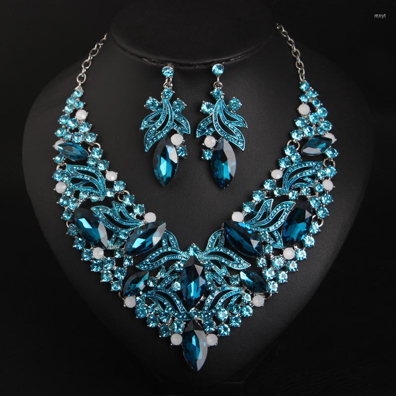 Necklace Earrings Set XL64 Fashion Luxurious Crystal Women Wedding Jewelry, Picture shown
Necklace Earrings Set XL64 Fashion Luxurious Crystal Women Wedding Jewelry, Picture shown