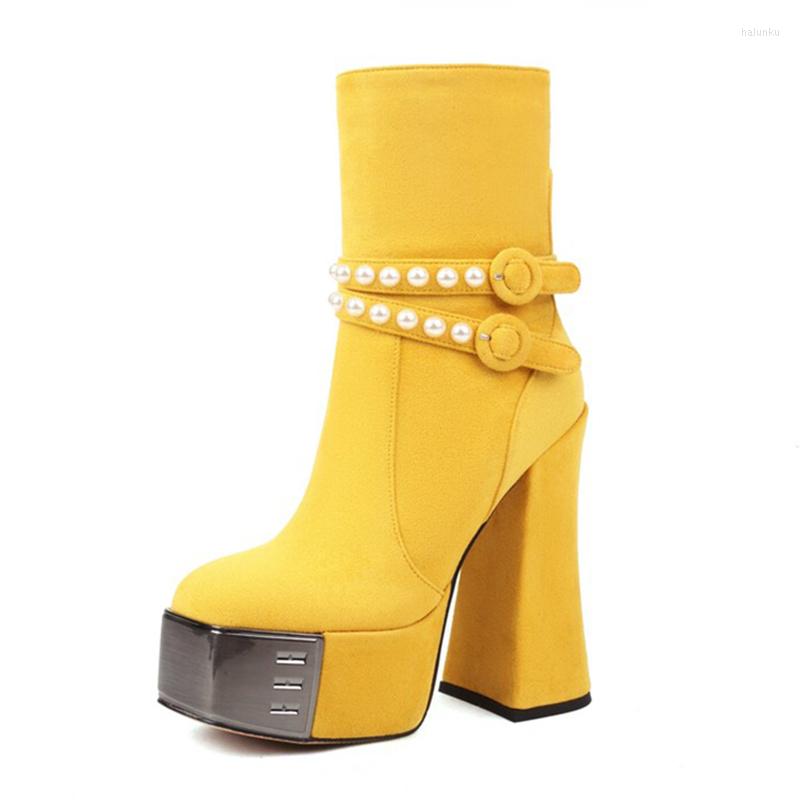 Boots Brand Design Metal Square Head Women's Short 15cm High Heel Woman Autumn Winter 35-43 Size Platform Girls' Ankle, Kjq-k07-h26black
Boots Brand Design Metal Square Head Women's Short 15cm High Heel Woman Autumn Winter 35-43 Size Platform Girls' Ankle, Kjq-k07-h26black