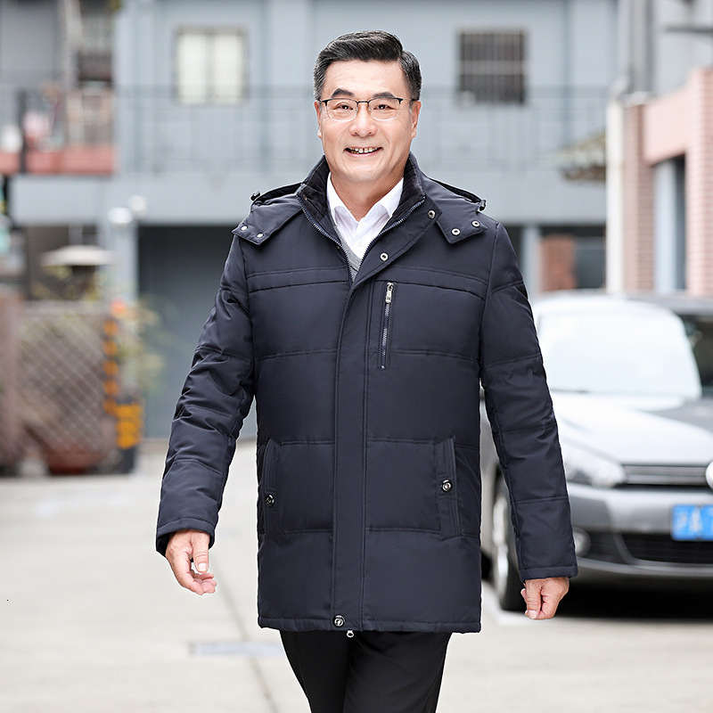 Men's Down Parkas Middleaged and Elderly Jacket xdfv Thick Warm M5XL Large Size Casual Puffer Jackets Winter Male Loose 221125, Black
Men's Down Parkas Middleaged and Elderly Jacket xdfv Thick Warm M5XL Large Size Casual Puffer Jackets Winter Male Loose 221125, Black
