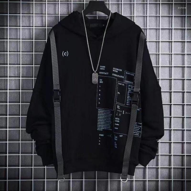 Men's Hoodies ARENS Spring And Autumn Fashion Brand Long Sleeve Hoodie Men's Tide Chic Darkwear Pullover Loose Casual Hip Hop Tops, Black
Men's Hoodies ARENS Spring And Autumn Fashion Brand Long Sleeve Hoodie Men's Tide Chic Darkwear Pullover Loose Casual Hip Hop Tops, Black