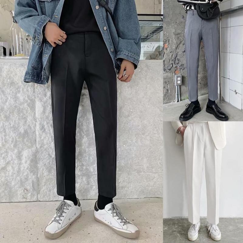 Men's Pants Men Pockets Slim Slacks Pant Solid Color Trousers Mid Rise Casual Simple All-match Suit Straight Dress Harajuku Korean Pan, Grey
Men's Pants Men Pockets Slim Slacks Pant Solid Color Trousers Mid Rise Casual Simple All-match Suit Straight Dress Harajuku Korean Pan, Grey