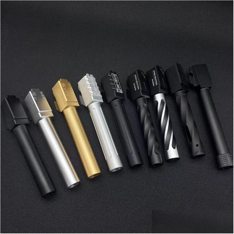 Tactical Accessories Tactical Accessories Kublai P1 P3 Si Sai Metal Decoration Outer Barrel Tube Type For G17 G34 G19 Drop Delivery Dhrai
Tactical Accessories Tactical Accessories Kublai P1 P3 Si Sai Metal Decoration Outer Barrel Tube Type For G17 G34 G19 Drop Delivery Dhrai
