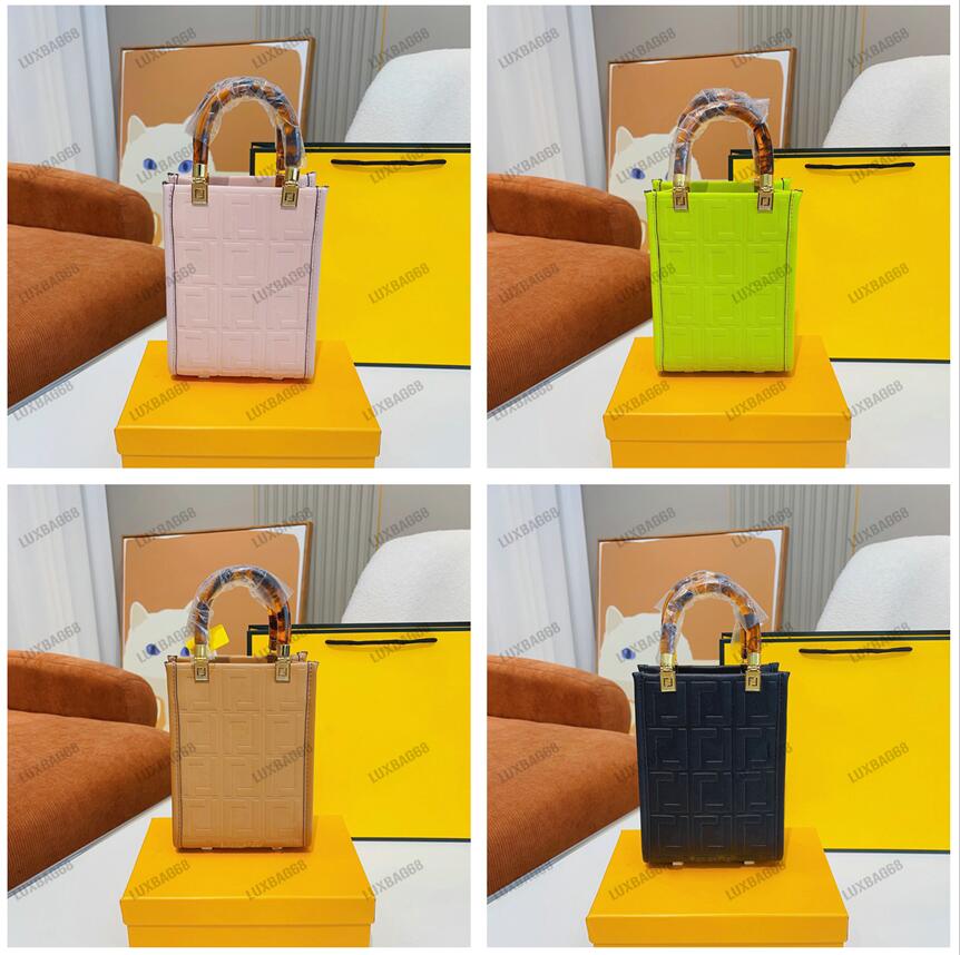 Mini Sunshine Shopper Women's Tote Bag with 3D texture F Motif Leather Handbag rigid tortoiseshell-effect plexiglass handles Italy Luxury Crossbody, 01
Mini Sunshine Shopper Women's Tote Bag with 3D texture F Motif Leather Handbag rigid tortoiseshell-effect plexiglass handles Italy Luxury Crossbody, 01