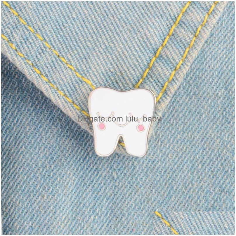 Pins Brooches Shy Creative Cartoon Teeth Brooches Enamel Pins Alloy Brooch For Girls Denim Shirt Badge Jewelry Gift Friend Bag Acce Dh8Ux
Pins Brooches Shy Creative Cartoon Teeth Brooches Enamel Pins Alloy Brooch For Girls Denim Shirt Badge Jewelry Gift Friend Bag Acce Dh8Ux