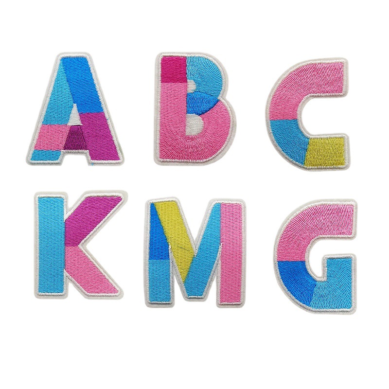 Notions Colorful Letter Embroidered Patch Iron on Patches Sew on Alphabet A to Z Appliques Sticker for Hats Shoes Jackets DIY Craft Sewing Projects
Notions Colorful Letter Embroidered Patch Iron on Patches Sew on Alphabet A to Z Appliques Sticker for Hats Shoes Jackets DIY Craft Sewing Projects