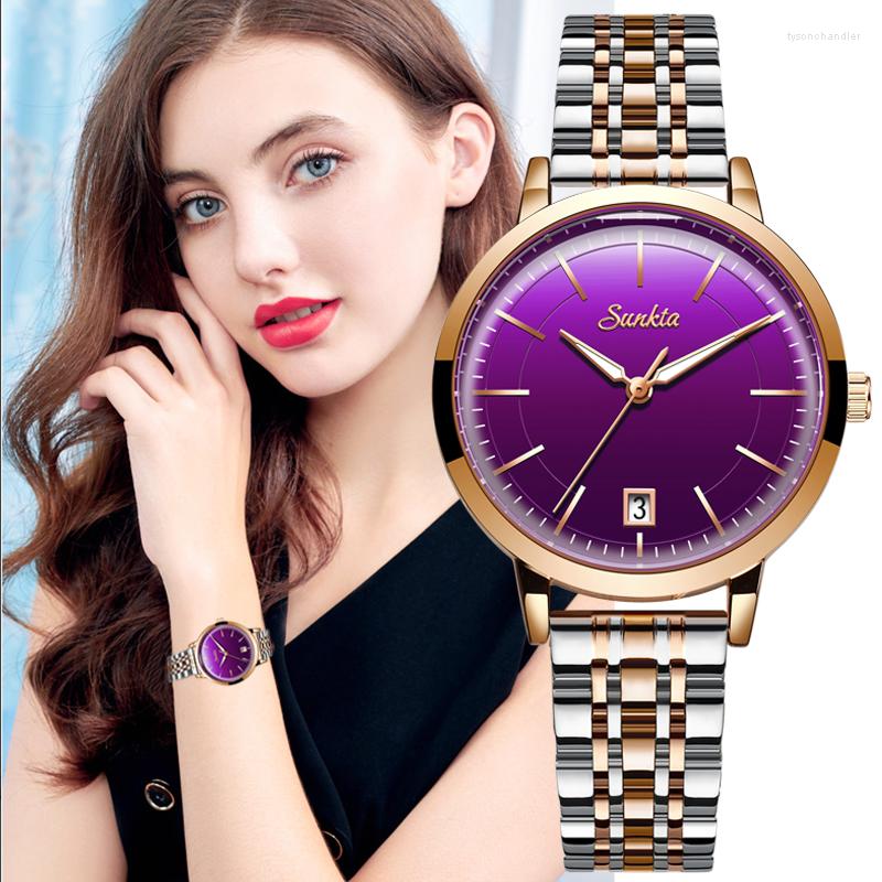 Wristwatches Relogios Feminino Women Watches SUNKTA Top Watch Quartz Waterproof Women's Wristwatch Ladies Girls Fashion, White
Wristwatches Relogios Feminino Women Watches SUNKTA Top Watch Quartz Waterproof Women's Wristwatch Ladies Girls Fashion, White
