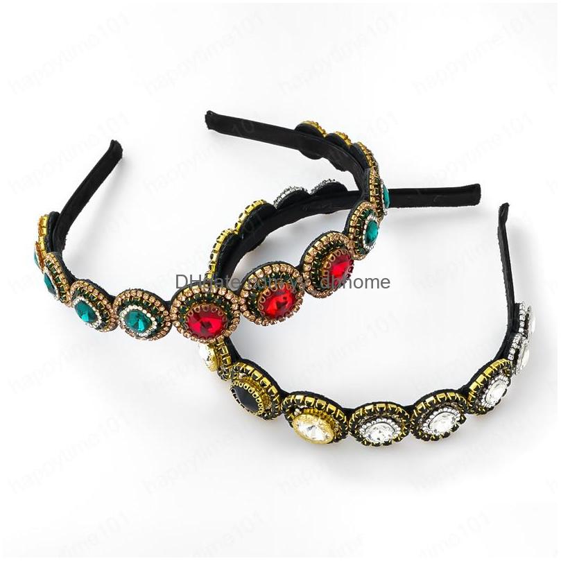 Headbands Fashion Flannel Mtilayer Round Rhinestone Geometric Headband For Women Hair Accessories Drop Delivery Jewelry Hairjewelry Dhb3S
Headbands Fashion Flannel Mtilayer Round Rhinestone Geometric Headband For Women Hair Accessories Drop Delivery Jewelry Hairjewelry Dhb3S