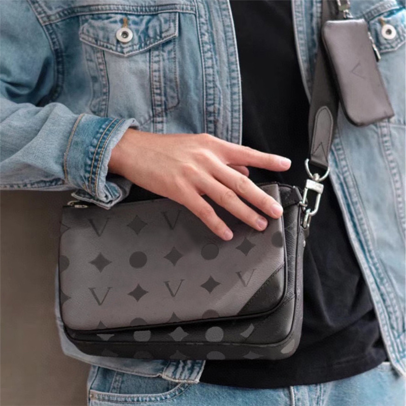 3 Pcs Luxury Mens Cross Body Bag Designer Messenger Bag TRIO Genuine Leather Fashion Messenger Bags Casual Shoulder Bags For Man
3 Pcs Luxury Mens Cross Body Bag Designer Messenger Bag TRIO Genuine Leather Fashion Messenger Bags Casual Shoulder Bags For Man