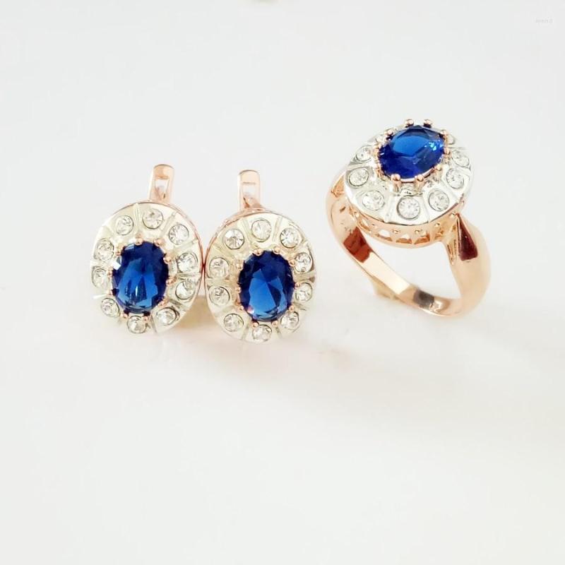 Necklace Earrings Set Women Office Style Earring Jewelry Rose 585 Gold Silver Color Earring/Ring Sets, Picture shown
Necklace Earrings Set Women Office Style Earring Jewelry Rose 585 Gold Silver Color Earring/Ring Sets, Picture shown