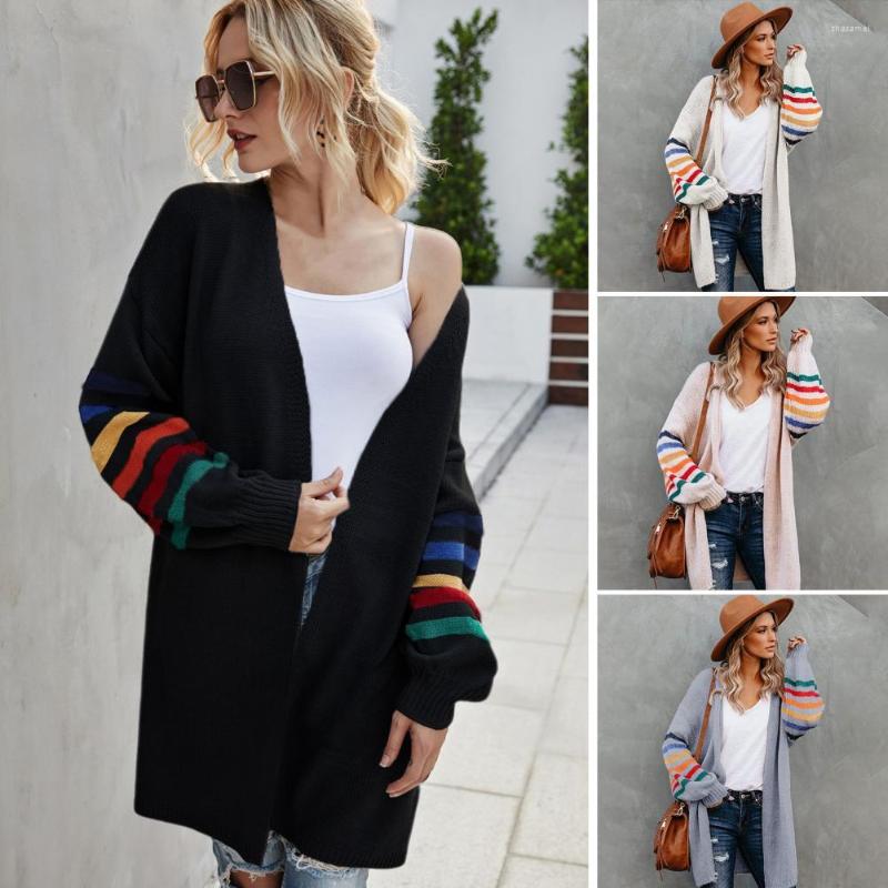 Women' Knits Fashion Knitted Coat Plus Size Cold Resistant Versatile Women Striped Patchwork Long Sweater Jacket, Black
Women' Knits Fashion Knitted Coat Plus Size Cold Resistant Versatile Women Striped Patchwork Long Sweater Jacket, Black