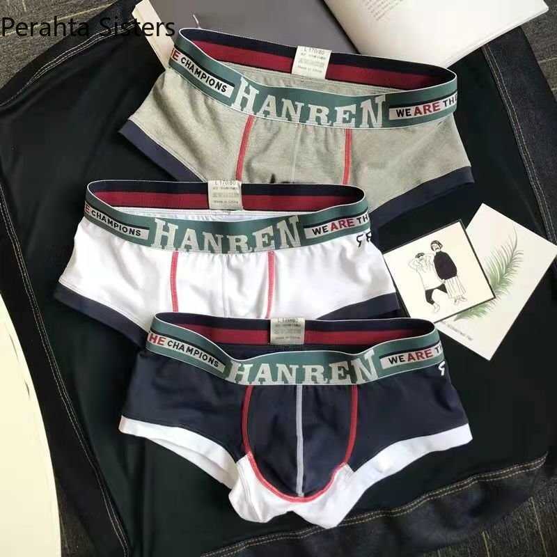 Men's Cotton Underwear Boxer Thin Breathable Personalized Simple Fashionable 3 Pieces, D-set
Men's Cotton Underwear Boxer Thin Breathable Personalized Simple Fashionable 3 Pieces, D-set