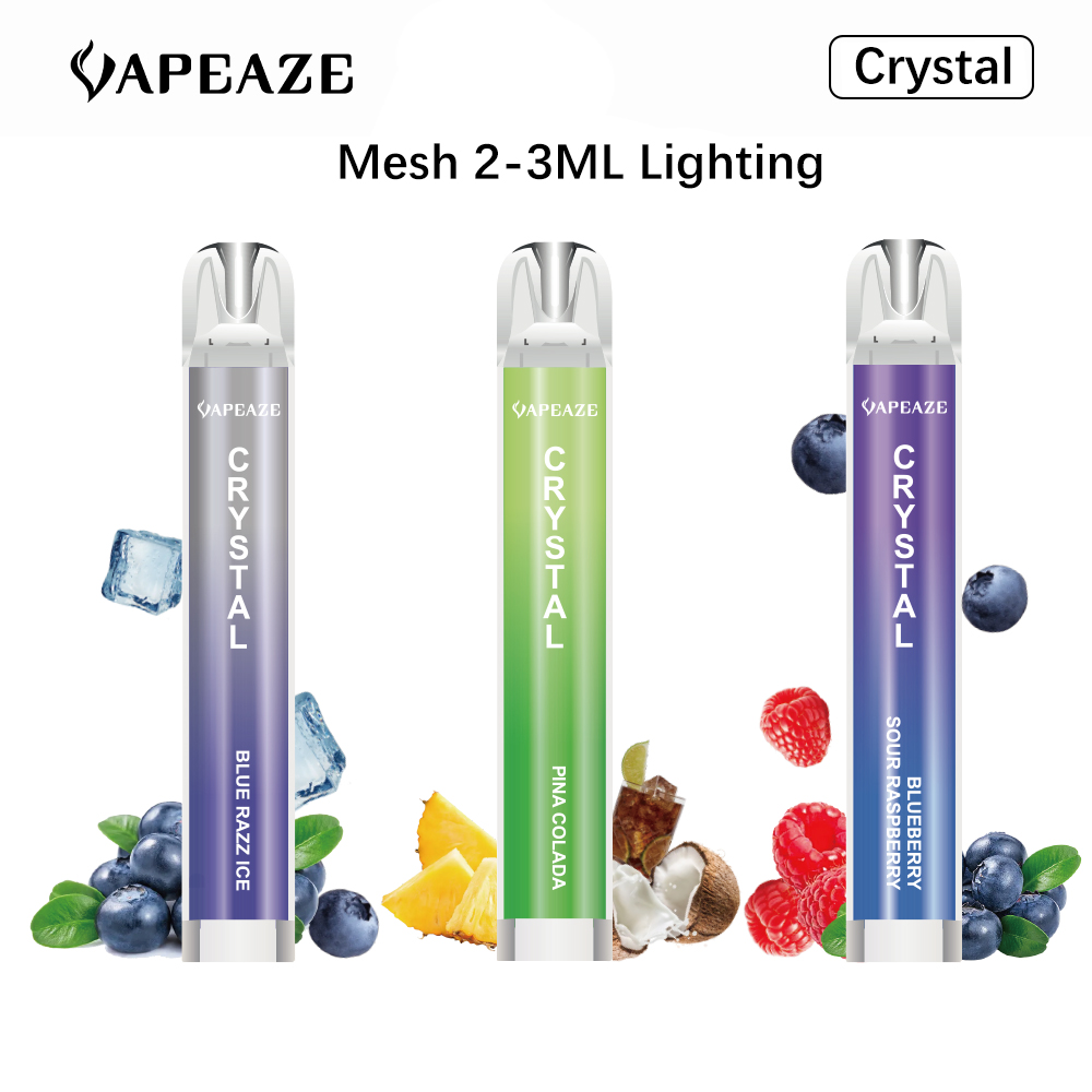 Disposable E-cigarettes Vapes Wholesale Disposable Vape Lighting 600 Puff Crystal EU Ecig
Disposable E-cigarettes Vapes Wholesale Disposable Vape Lighting 600 Puff Crystal EU Ecig