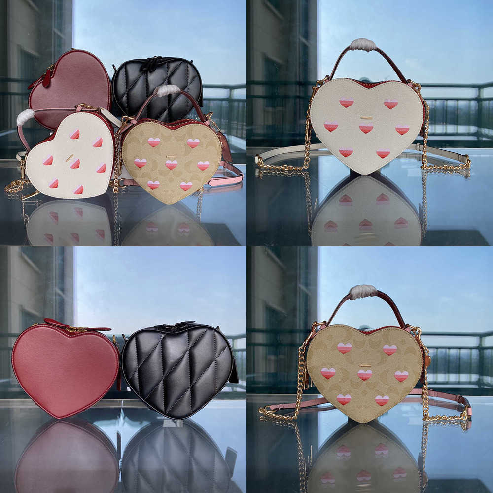 Evening Bags Totes Coabag Classic Heart Pouch 5 Styles Womens Designer Chain Cardholder Crossbody Tote Luxurys Handbag Purse with Box 221110, Coac-1
Evening Bags Totes Coabag Classic Heart Pouch 5 Styles Womens Designer Chain Cardholder Crossbody Tote Luxurys Handbag Purse with Box 221110, Coac-1